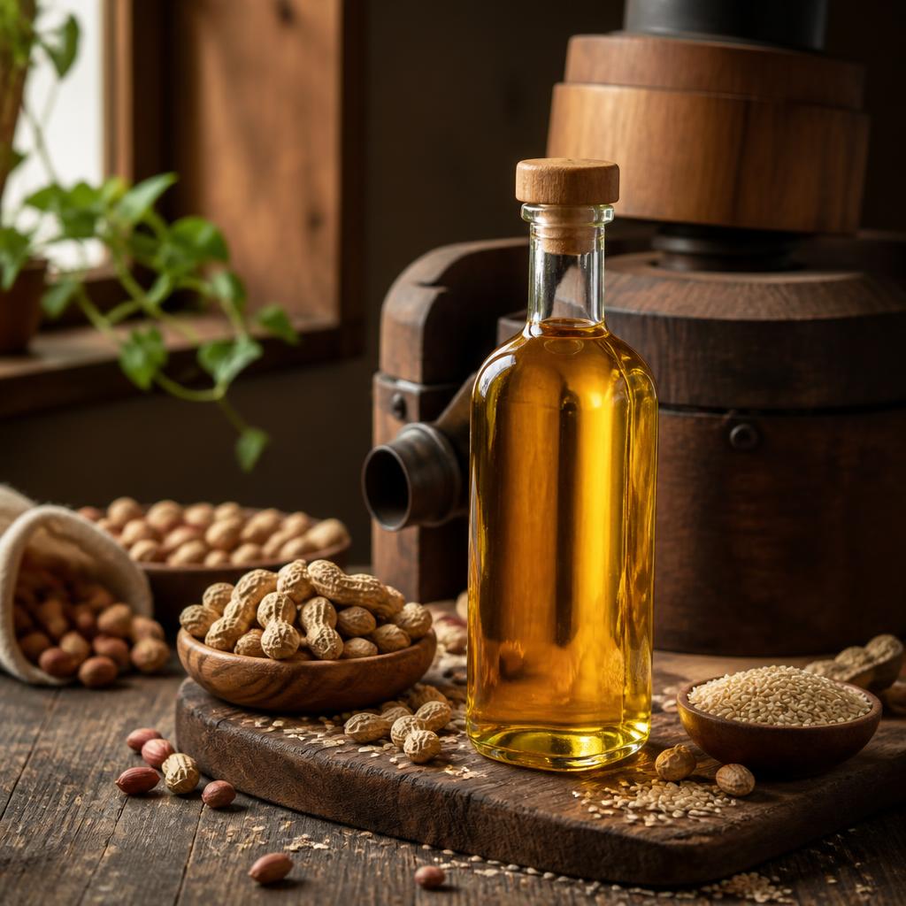 Wooden Pressed Oils